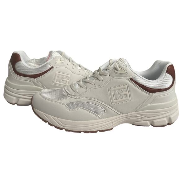 NWB GUESS Men's Palak Sneaker in Ivory Size 13M - Picture 7 of 11